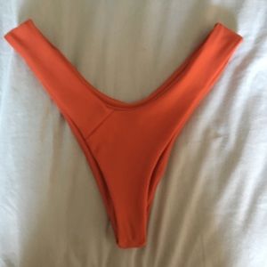 Burnt orange Bikini Bottoms